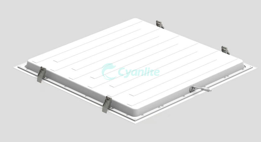 Cyanlite backlite LED panel light universal design SNAP frame